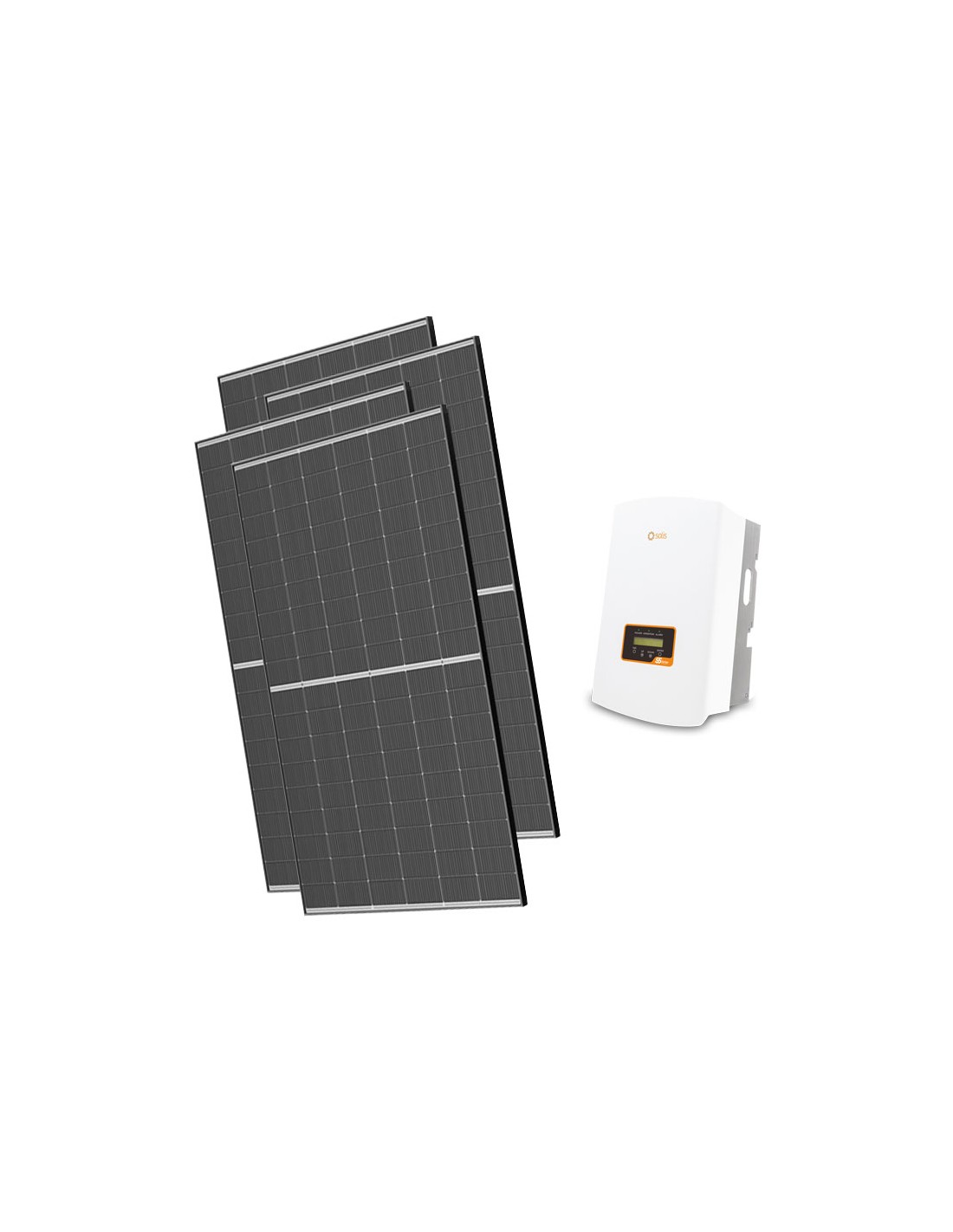 Kit Fotovoltaico Trifase W Inverter Solis Di Stringa Kw Connesso