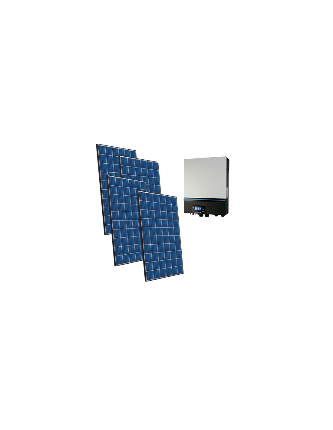 Kit Impianto Solare Kw V Pro Max Inverter W V Regolatore A Mppt