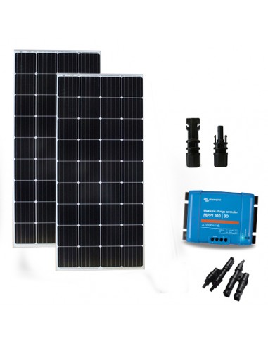 Panneau Solaire Photovoltaïque 175W 12V Monocristallin pour