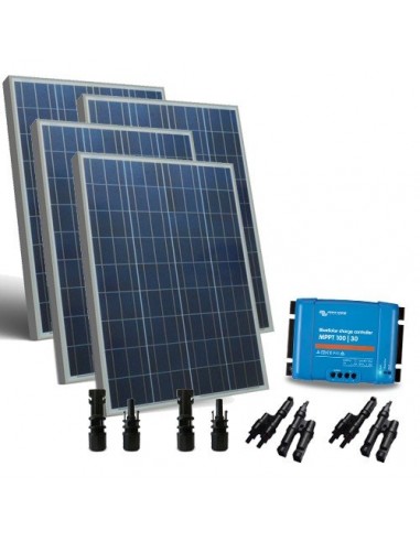 Kit solaire autonome 100W + convertisseur 230V