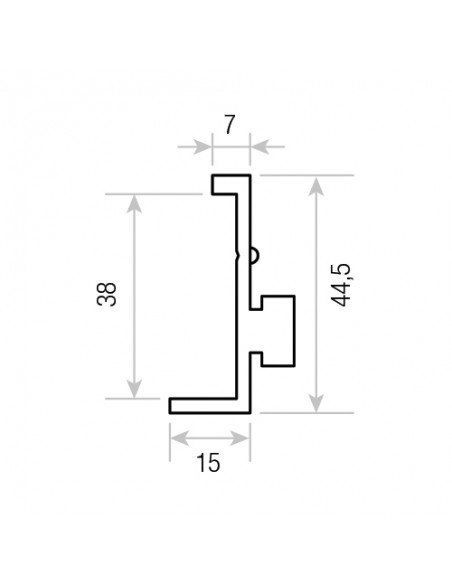 Elemento De Unión En Aluminio Por Perfil Solar Plus Fijación Fotovoltaica