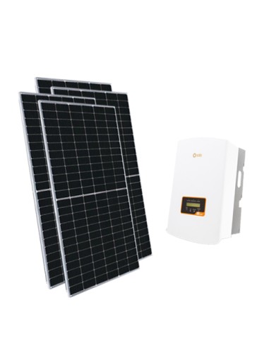 kit photovoltaïque Triphasé 10120W Onduleur Solis 10kW connecté au réseau