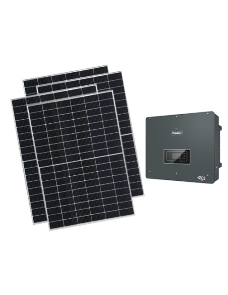 Kit fotovoltaico trifase 9960W inverter Zucchetti 10kW predisposto