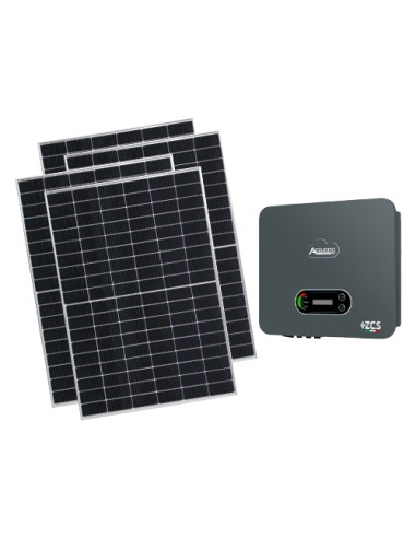 Three-phase photovoltaic kit 10560W Zucchetti string inverter 11kW networked
