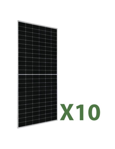 Set 10 Photovoltaik-Solarmodul 550W Gesamt 5500W JA Solar monokristallin