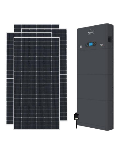 Serie Pro: vendita online Kit fotovoltaico monofase 7040W bifacciale inverter 6kW Zucchetti litio 20.48kWh