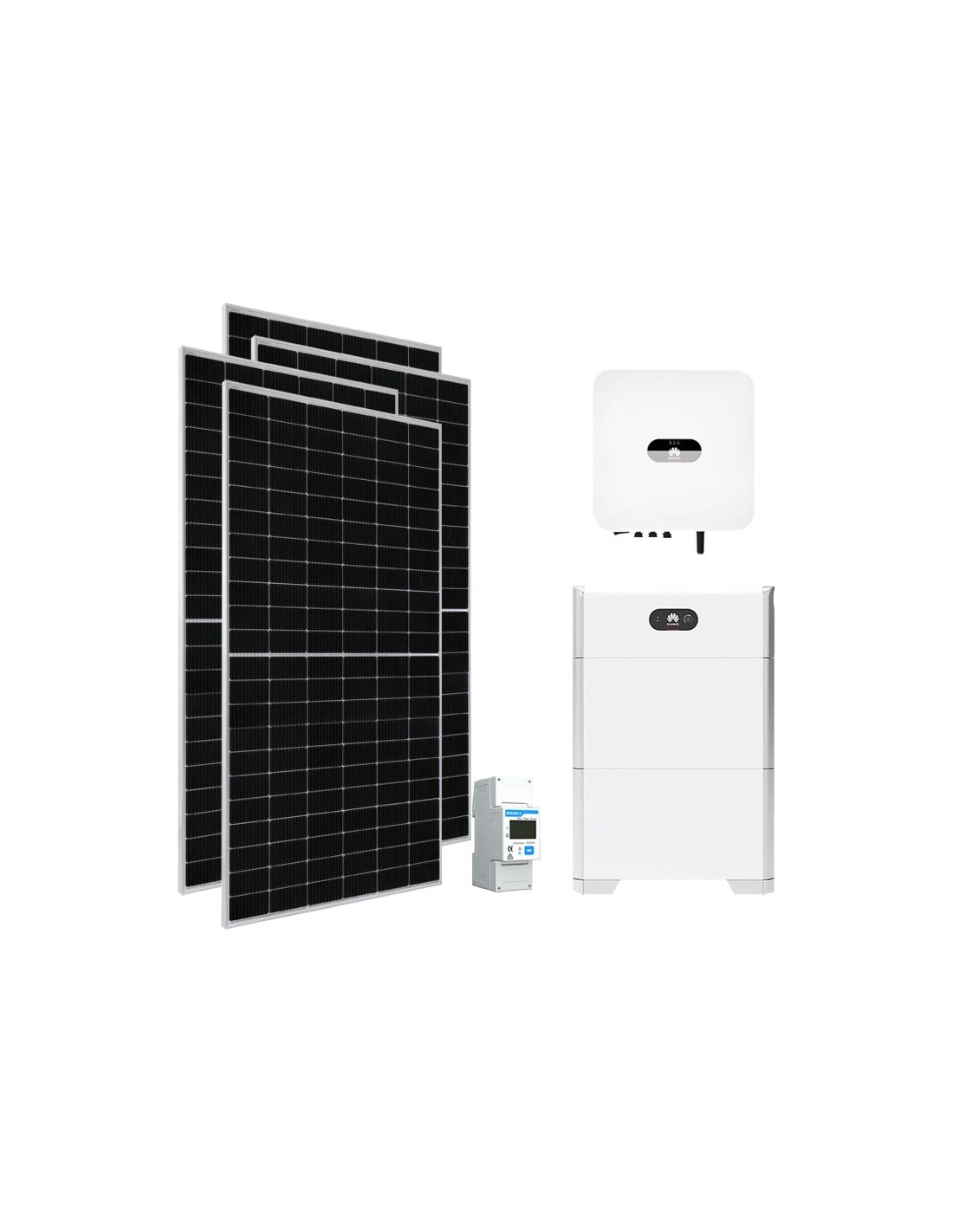 Kit Fotovoltaico Monofase 6000W PRO inverter HUAWEI 6kW Litio