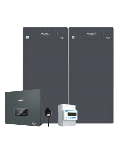 Système de stockage triphasé 10kW onduleur Zucchetti Stockage HV ZBT 5K 30.72kWh