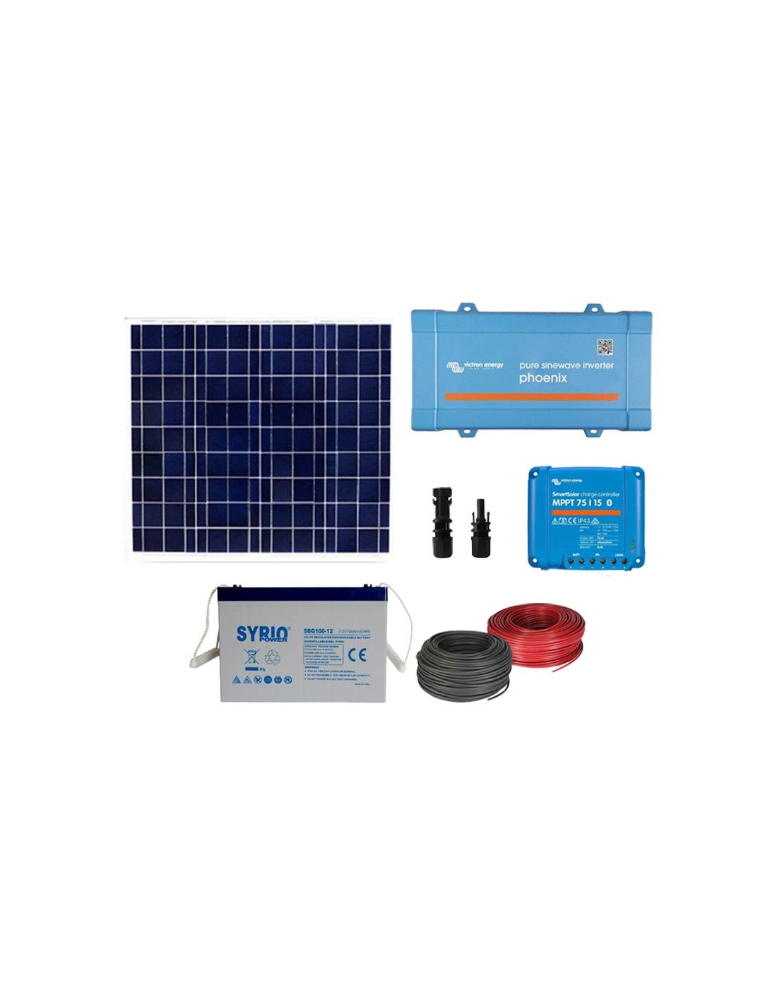 Photovoltaik Solarmodul 90W 12V polykristallin für Wohnmobile Hütte Boot