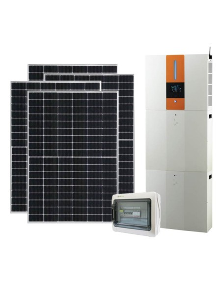 KIT Impianto fotovoltaico OFF-GRID monofase