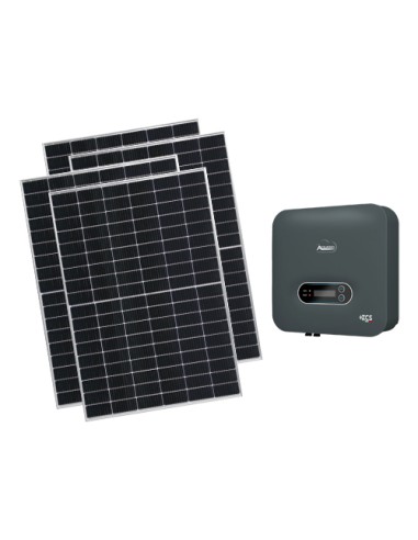 Serie Base: vendita online Kit fotovoltaico trifase 6720W inverter Zucchetti 6.6kW connesso in rete