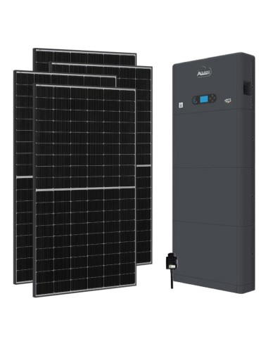 Einphasiges Photovoltaik-Kit 5160W Wechselrichter 4kW Zucchetti speicher 15.36kWh