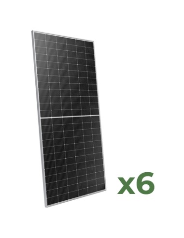 Set 6 panneaux solaires photovoltaïques 560W total 3360W monocristallin PEIMAR