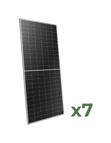Set pannelli fotovoltaici: vendita online Set di 7 Pannelli Solari Fotovoltaici 560W totale 3920W monocristallino PEIMAR