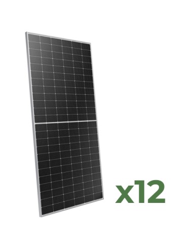 Set pannelli fotovoltaici: vendita online Set di 12 Pannelli Solari Fotovoltaici 560W totale 6720W monocristallino PEIMAR