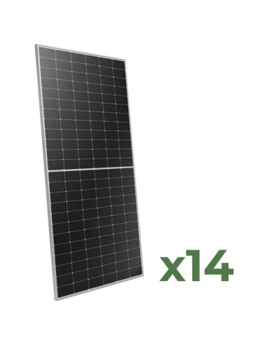 Set pannelli fotovoltaici: vendita online Set di 14 Pannelli Solari Fotovoltaici 560W totale 7840W monocristallino PEIMAR