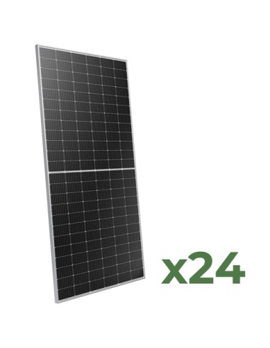 Set 24 panneaux solaires photovoltaïques 560W total 13440W monocristallin PEIMAR