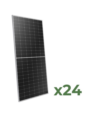 Set de 24 paneles solares fotovoltaicos 560W total 13440W monocristalino PEIMAR