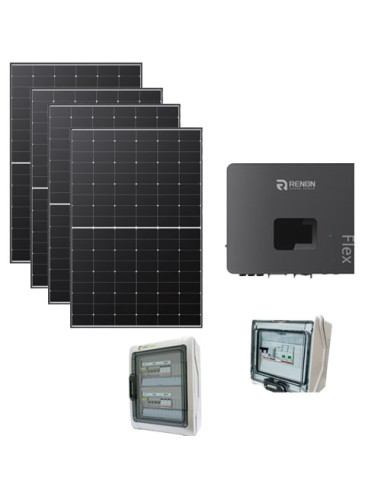 Kit fotovoltaico monofásico 5880W inversor Renon Power 6kW conectado a la red