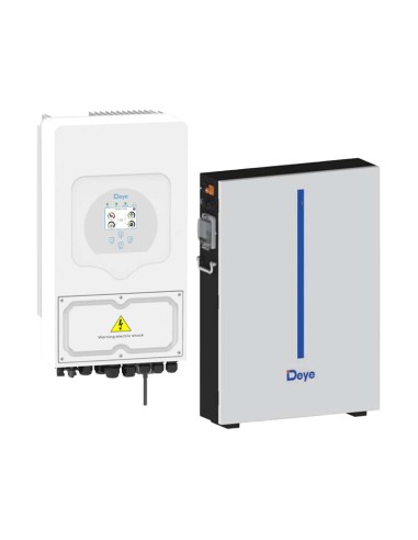 Deye con batterie Deye: vendita online Sistema di accumulo monofase inverter 6kW DEYE RW-M 6.14kWh fotovoltaico