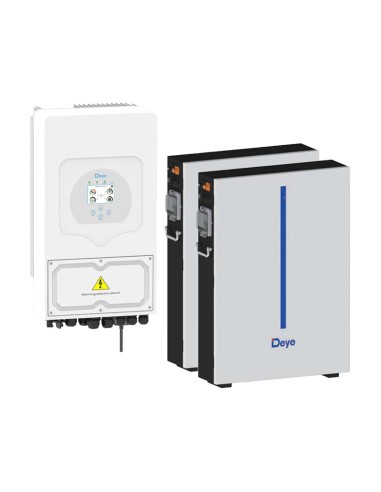 Single-phase storage system 6kW inverter DEYE RW-M 12.28kWh photovoltaic