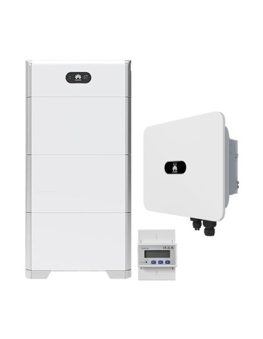 Sistema de acumulación inversor trifásico 12kW MB0 Huawei Batería de litio 15kWh