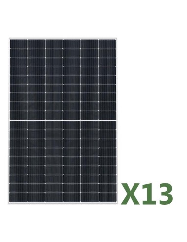 Set pannelli fotovoltaici: vendita online Set di 13 pannelli fotovoltaici 440W tot. 5720W mono EGING PV semicelle