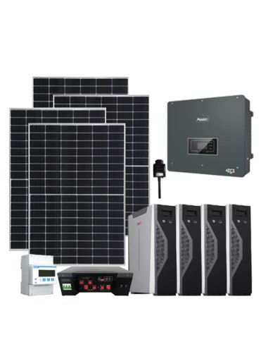 Three-phase photovoltaic kit 10890W PRO inverter Zucchetti 10kW lithium 23.2kWh