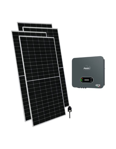 Kit fotovoltaico trifásico 12100W Zucchetti inverter 11kW conectado a red