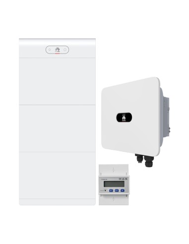 Sistema de acumulación inversor trifásico 12kW MB0 Huawei Batería litio 20.7kWh