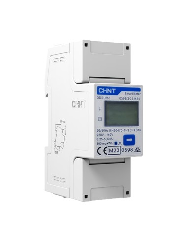 Single-phase meter for reading and monitoring Peimar inverters