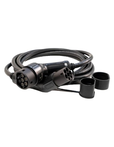 5 meter single-phase car charging cable with 2 Type 2 connectors