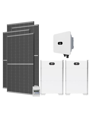 Kit fotovoltaico trifásico 17820W 17kW inversor MB0 Huawei litio 20kWh