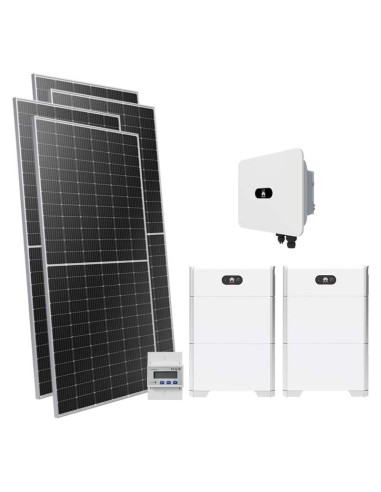 Three-phase photovoltaic kit 15680W 15kW inverter MB0 Huawei lithium 20kWh