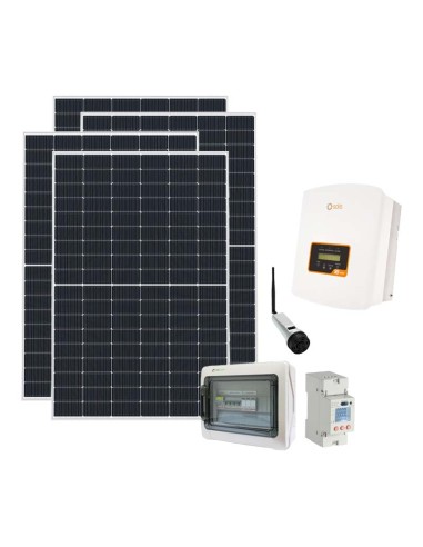 Solis: vendita online Kit fotovoltaico monofase 1320W inverter Solis 1kW con funzione zero immissione