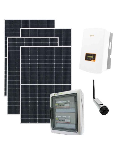 Photovoltaic Kit 10120W three-phase inverter Solis 10kW connected to grid