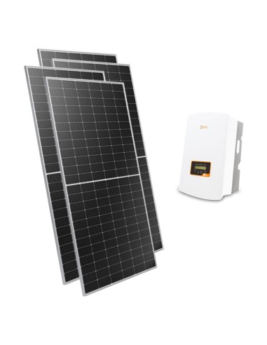 Single-phase photovoltaic Kit 6720W inverter Solis 6kW connected to grid