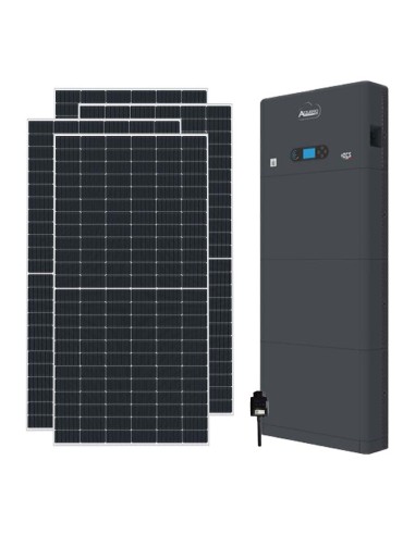 Einphasiger Photovoltaik-kit 5220W Wechselrichter 5kW Zucchetti Lithium 10.24kWh