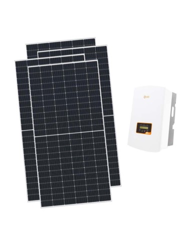 Single-phase photovoltaic Kit 6380W inverter Solis 6kW connected to grid