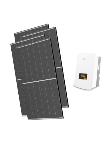 Kit Fotovoltaico monofásico 6370W Inversor Solis 6kW conectado a la red