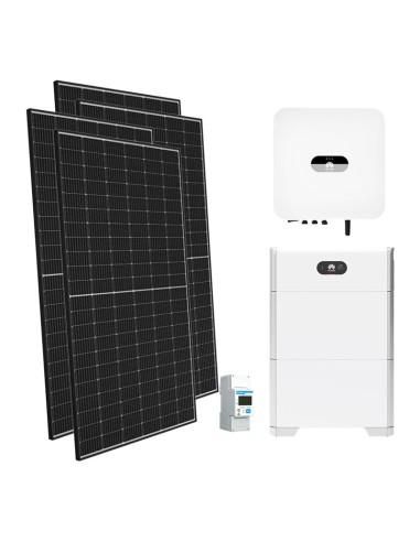 Serie Pro: vendita online Kit Fotovoltaico monofase 5050W inverter HUAWEI 4.6kW Litio LUNA2000 10kWh