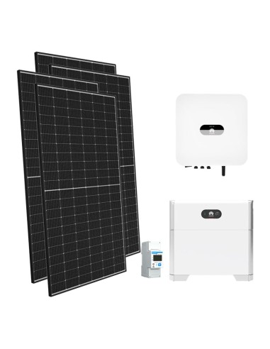 Serie Pro: vendita online Kit Fotovoltaico monofase 4040W inverter HUAWEI 3kW Litio LUNA2000 5kWh