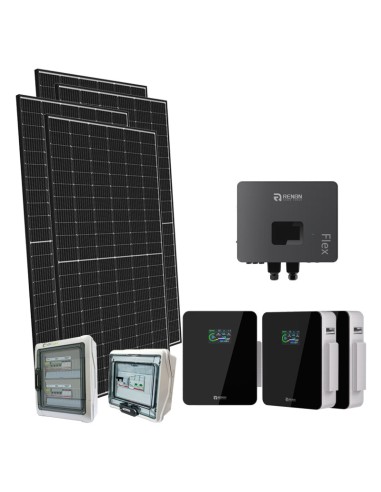 Einphasiges Photovoltaik-Kit 6060W Renon Power 6kW Lithium Xcellent 15.36kWh