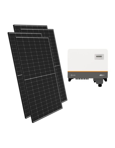 Kit Fotovoltaico trifásico 30300W Inversor Solis 30kW conectado a la red