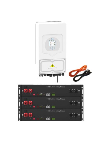 Einphasiges Wechselrichter-Speichersystem 6kW DEYE Dyness 7.2kWh Photovoltaik