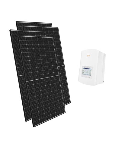 Einphasiges Photovoltaik-kit 4040W Solis Wechselrichter 3.6kW für Akkumulation