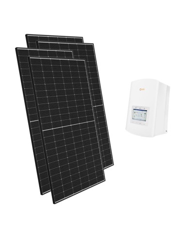 Single-phase photovoltaic kit 4040W Solis inverter 3.6kW designed for storage