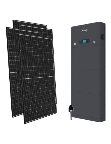 Einphasiges Photovoltaik-Kit 5050W Wechselrichter 4kW Zucchetti speicher 5.12kWh