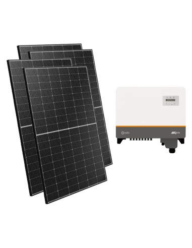 Three-phase photovoltaic kit 29750W inverter Solis 30kW connected to grid