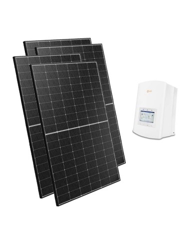 Kit fotovoltaico monofásico 4250W inversor Solis 3.6kW preparado para acumulación